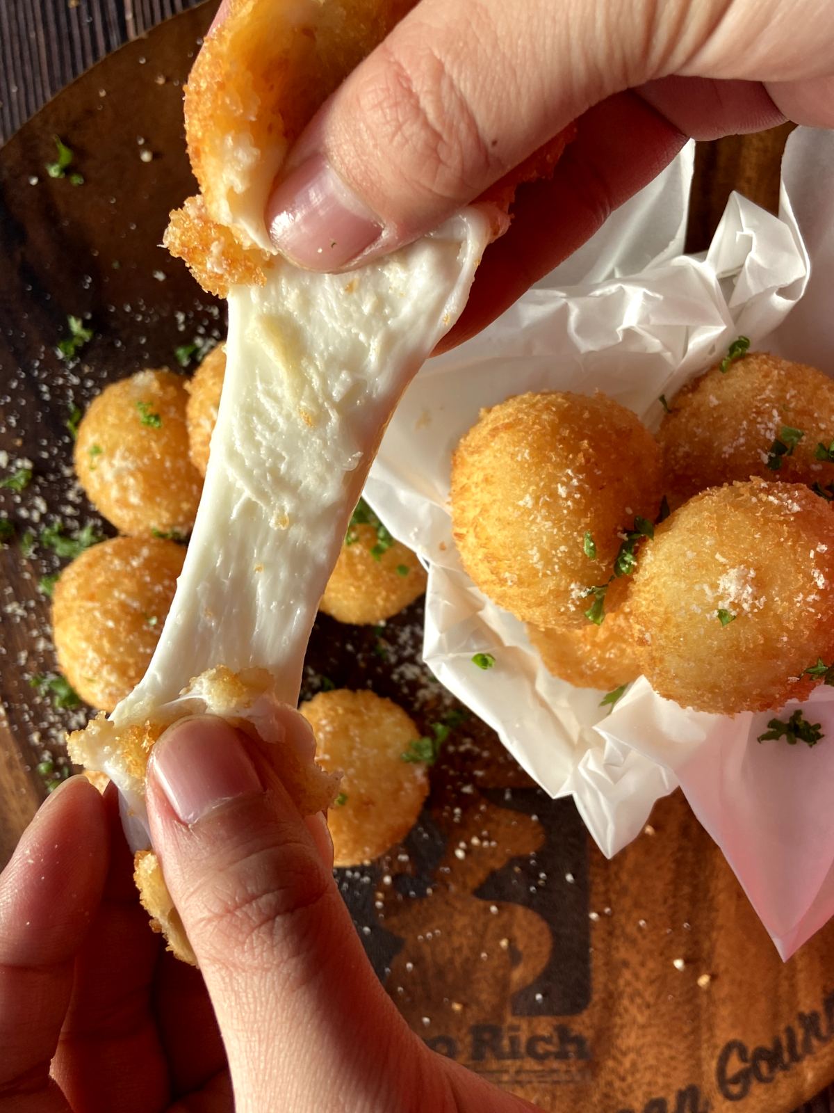 Deep Fried Mozzarella Balls