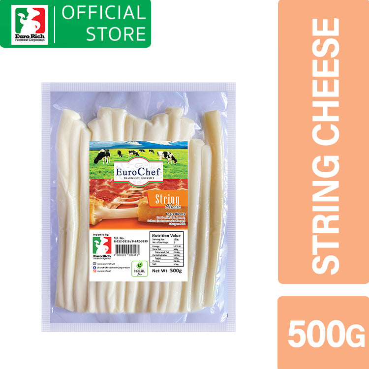 Euro Chef Mozzarella String Cheese 500g