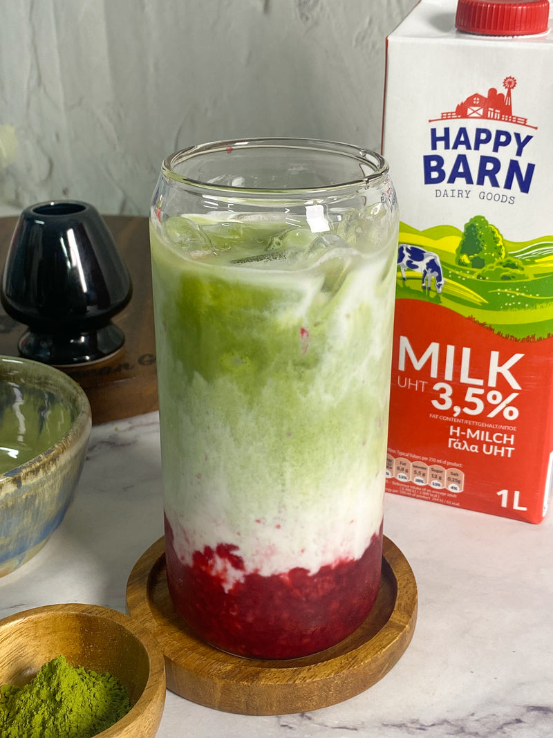 Raspberry Ripple Matcha Raspberry Matcha