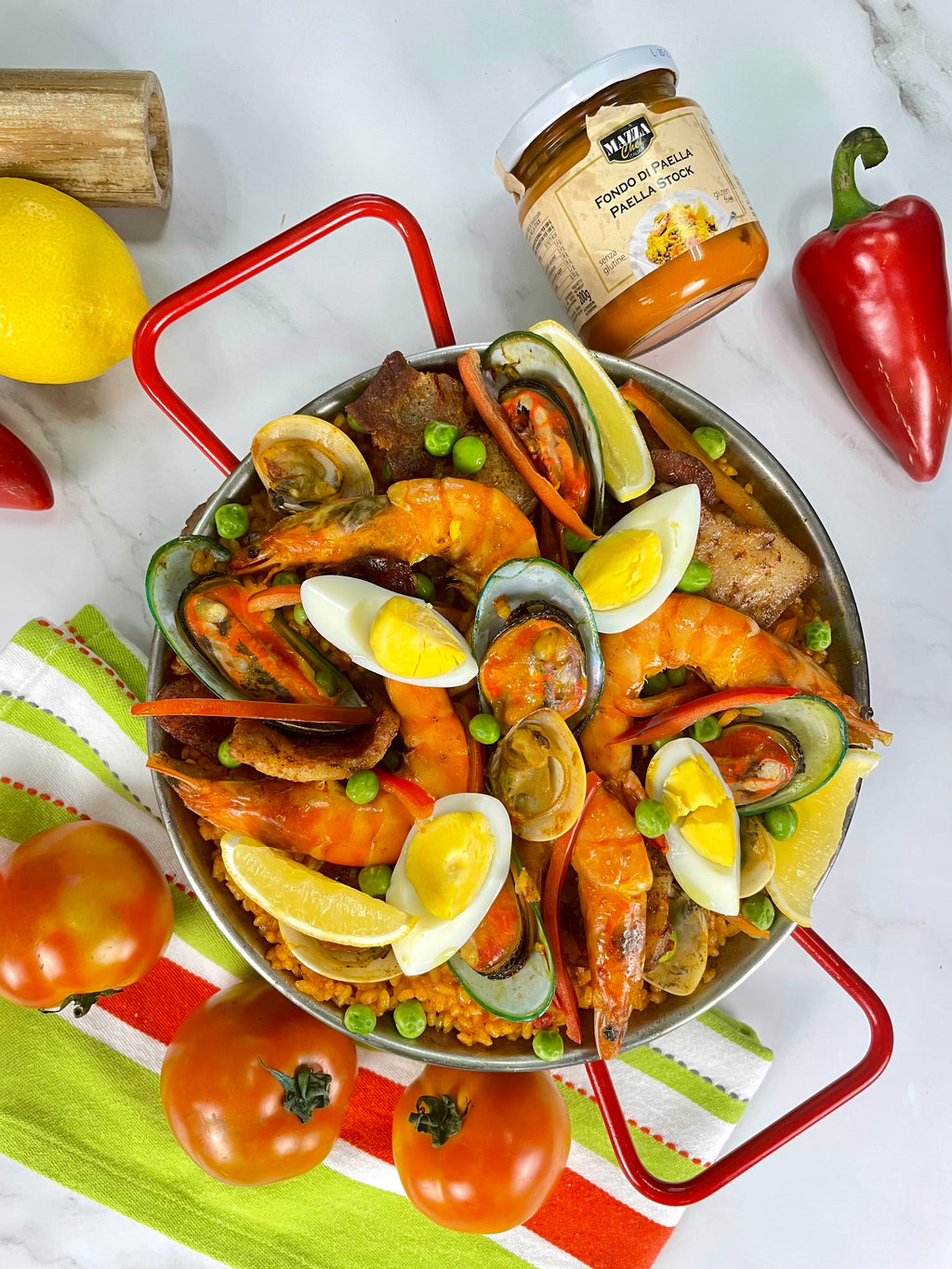 Easy Seafood Paella Recipe (with Saffron Aioli)