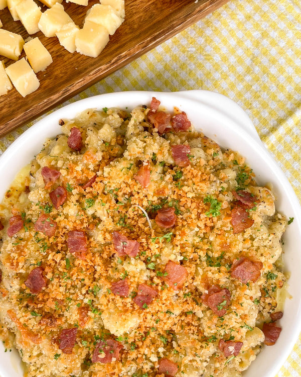 Baked Truffle Mac and Cheese