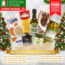 White Christmas Gift Basket A (with FREE Acrylic Organizer)