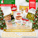 White Christmas Gift Basket B (with FREE Acrylic Organizer)