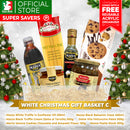 White Christmas Gift Basket C (with FREE Acrylic Organizer)