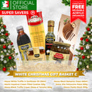 White Christmas Gift Basket C (with FREE Acrylic Organizer)