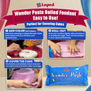 Laped Wonder Paste Ready To Roll Fine Rolled Fondant (White) 1kg