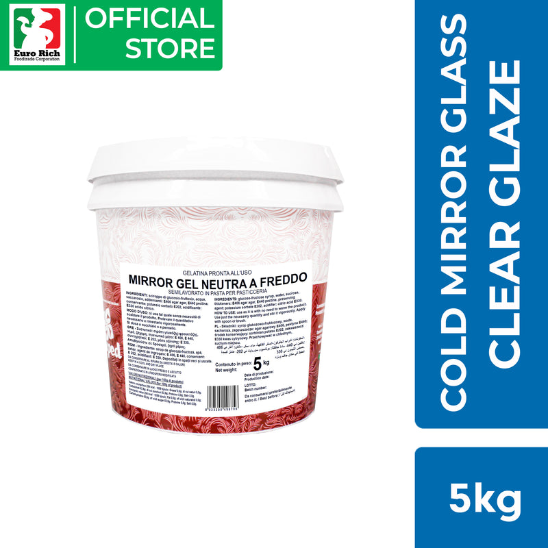 Laped Cold Mirror Glass Clear Glaze 5kg