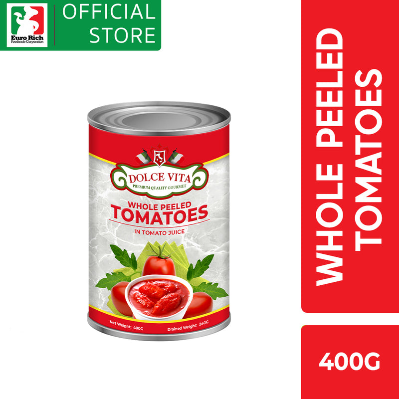 Dolce Vita Whole Peeled Tomatoes 400g