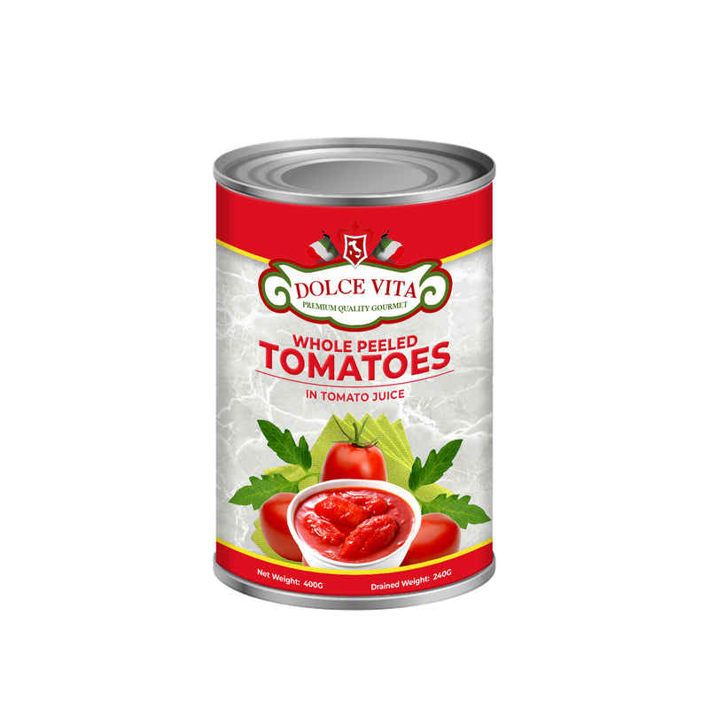 Dolce Vita Whole Peeled Tomatoes 400g