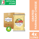 Euro Chef Grated Parmesan Cheese 2.27kg - WHOLESALE (4 X 2.27KG)