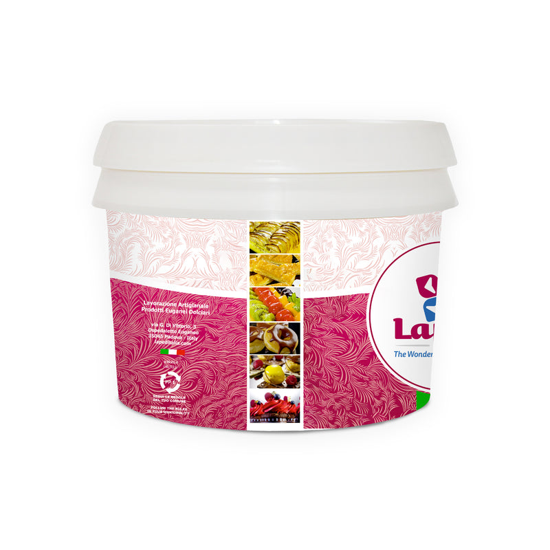 Laped Mirror Glass Strawberry Glaze 3kg