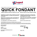 Laped Ready To Use Quick Cream Fondant 5kg
