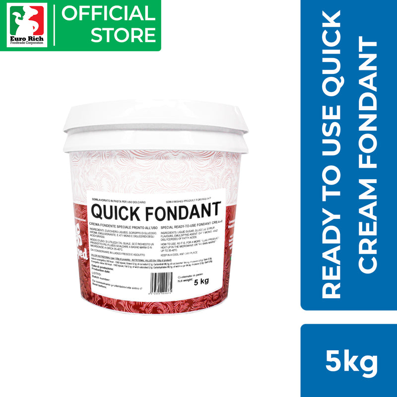 Laped Ready To Use Quick Cream Fondant 5kg