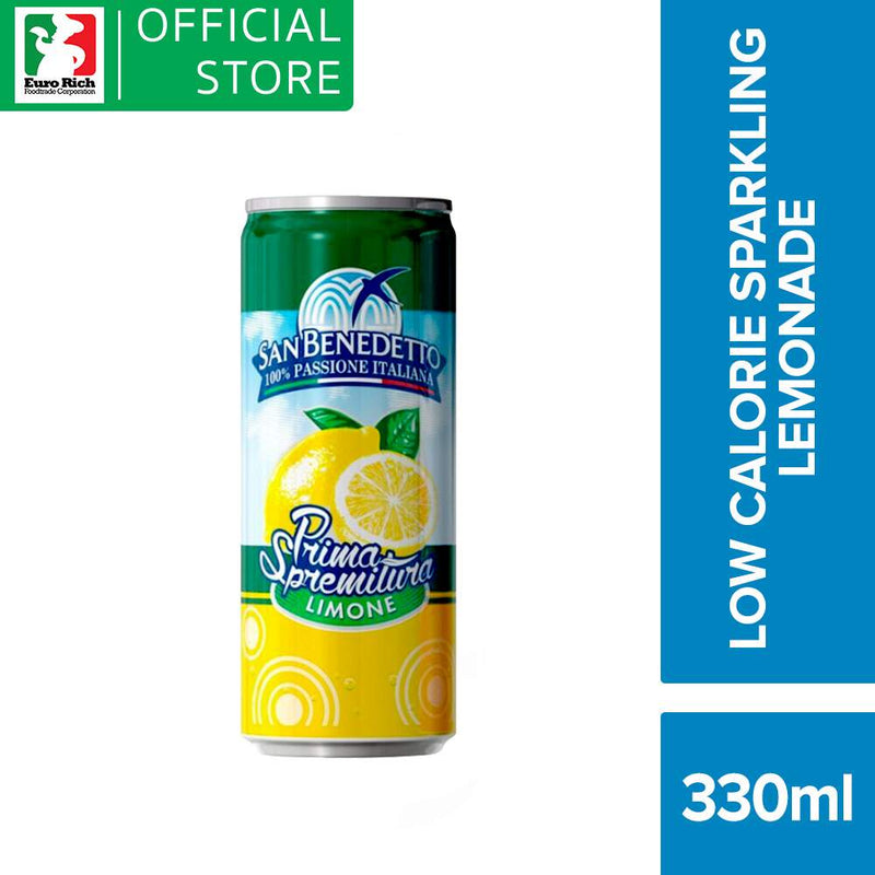San Benedetto Low Calorie Sparkling Lemonade 330ml