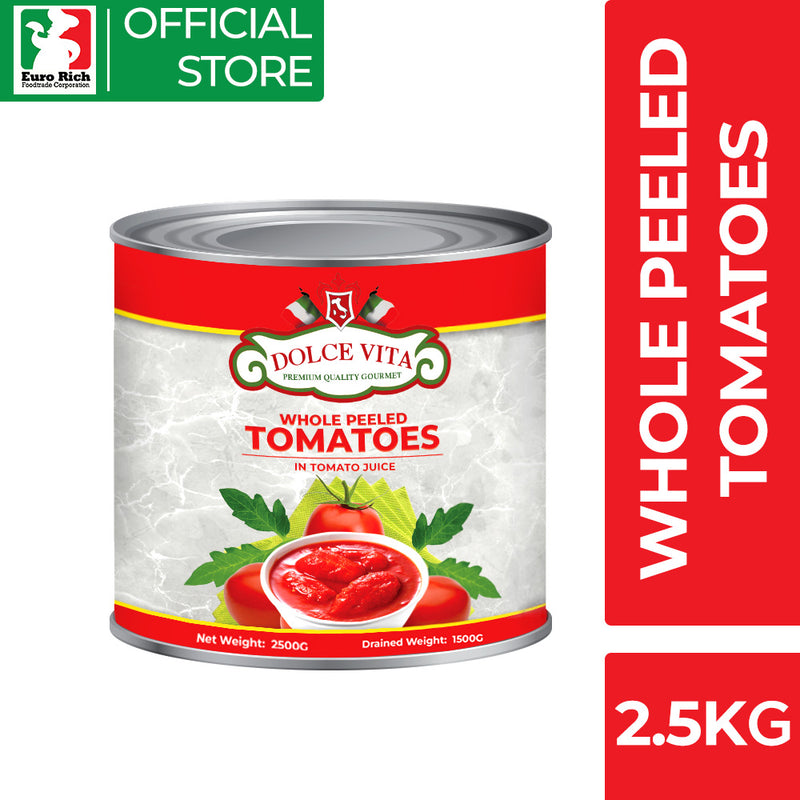Dolce Vita Whole Peeled Tomatoes 2.5kg