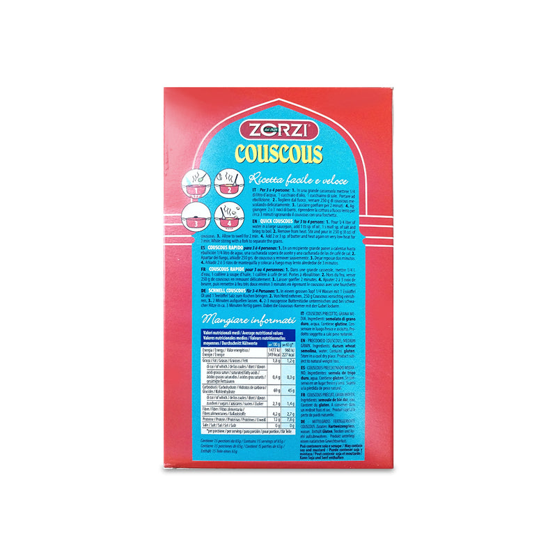 Zorzi Couscous (Medium Grain) 1kg