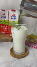 Happy Barn UHT Full Cream Milk 3.5% Full Case 12 x 1L