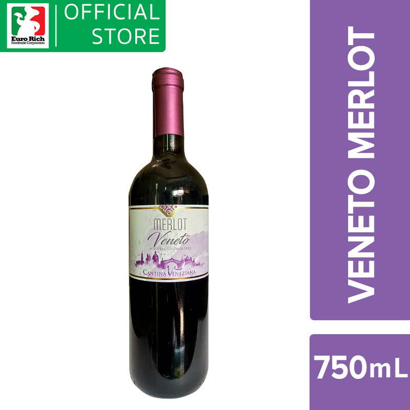 Cantina Veneziana Veneto Merlot Red Wine 750ml