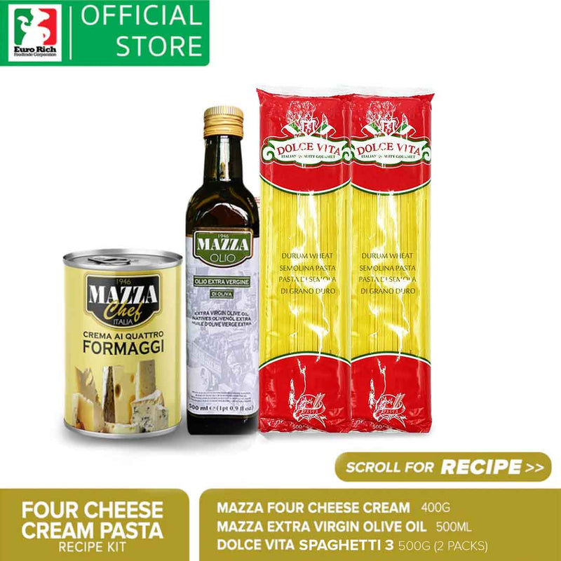 Four Cheese Cream Pasta Recipe Kit