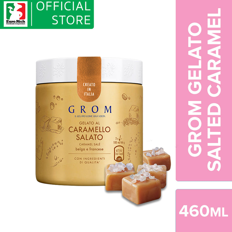 Grom Gelato Salted Caramel 460ml