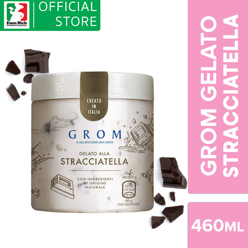 Grom Gelato Stracciatella 460mL