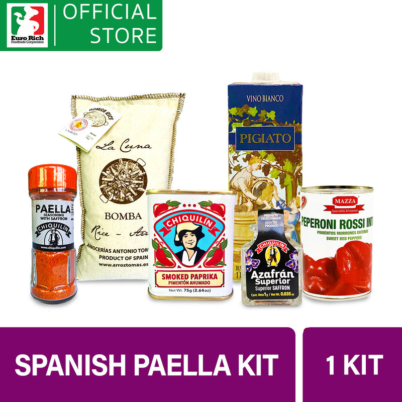 Spanish Paella Recipe Kit