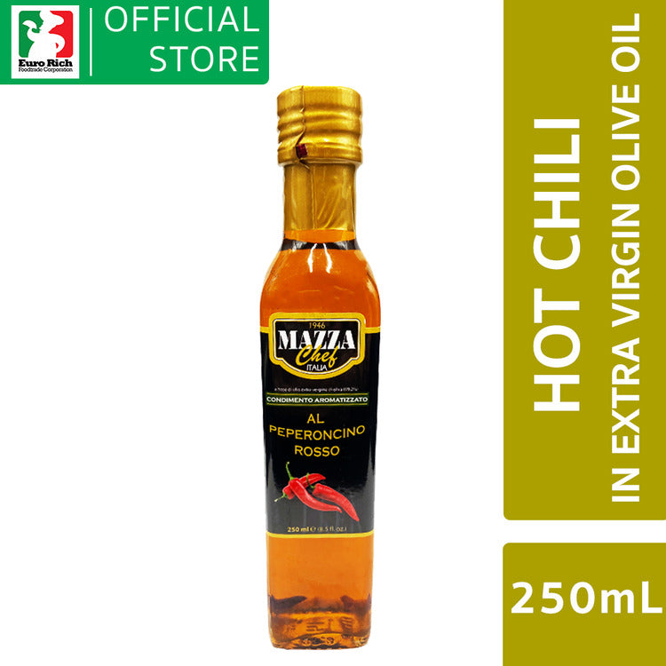 Mazza Hot Chili Pepper in Extra Virgin Olive Oil 250ml