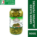 Dolce Vita Green Sliced Jalapeno Peppers 900g
