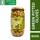 Mazza Green Pitted Olives 800g