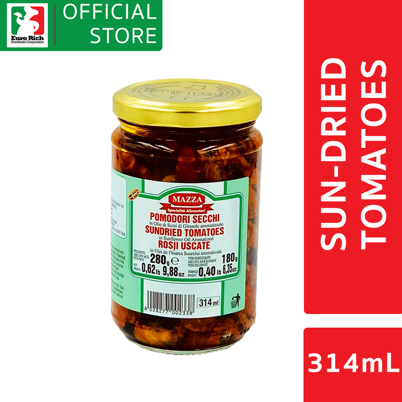 Mazza Sundried Tomatoes In Sunflower Oil 314ml