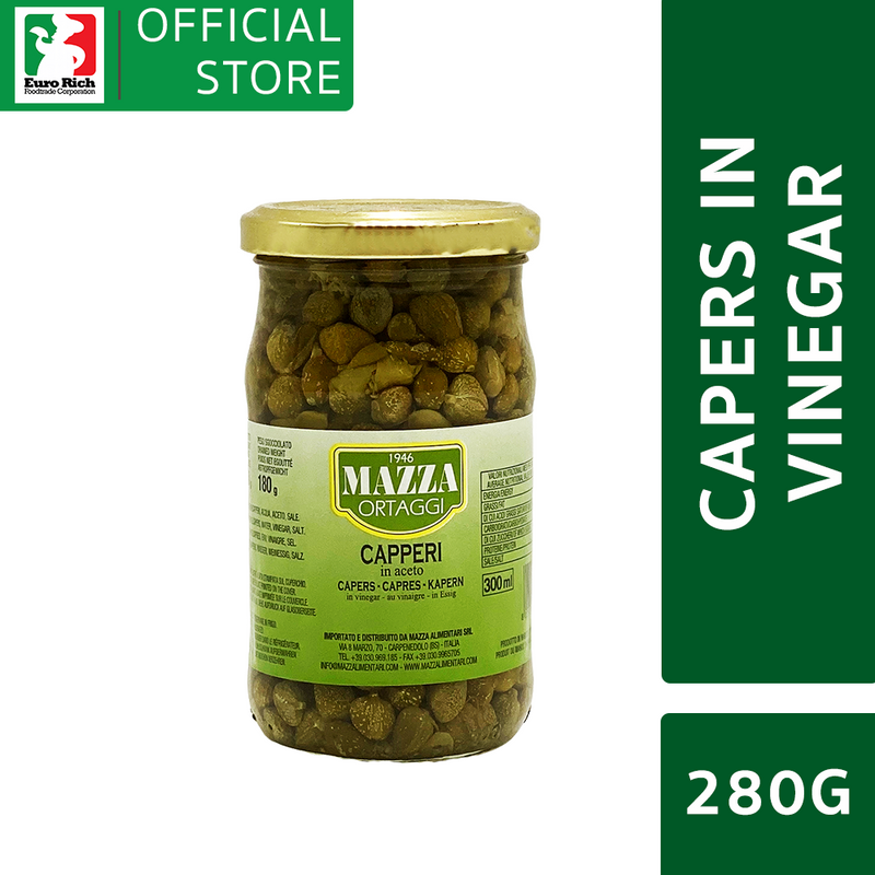 Mazza Capers In Vinegar 280g