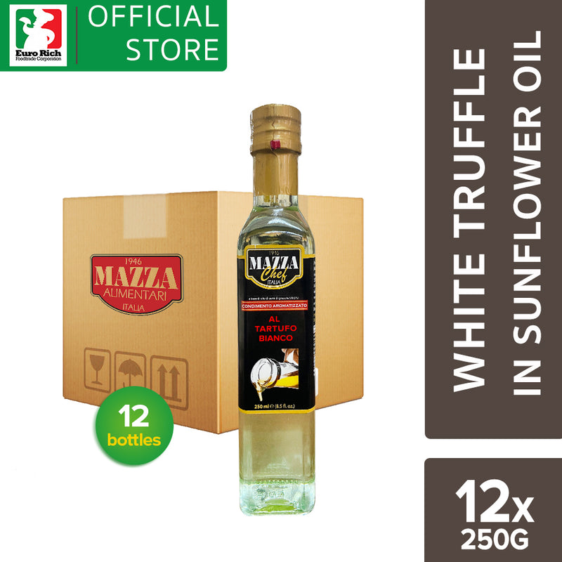 Mazza White Truffle in Sunflower Oil 250ml- WHOLESALE (250ml x 12)