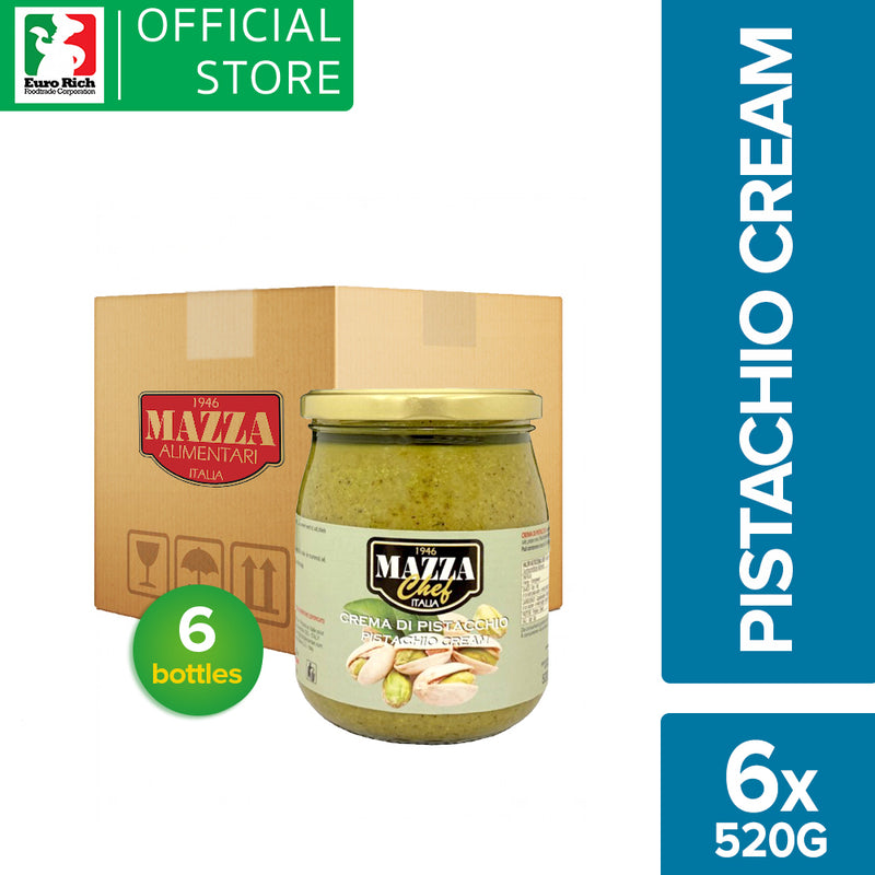 Mazza Pistachio Cream 520g - WHOLESALE (520g x 6)
