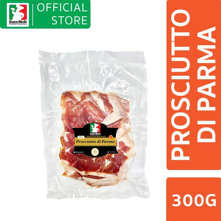 Euro Rich Sliced Prosciutto Crudo Ham 300g