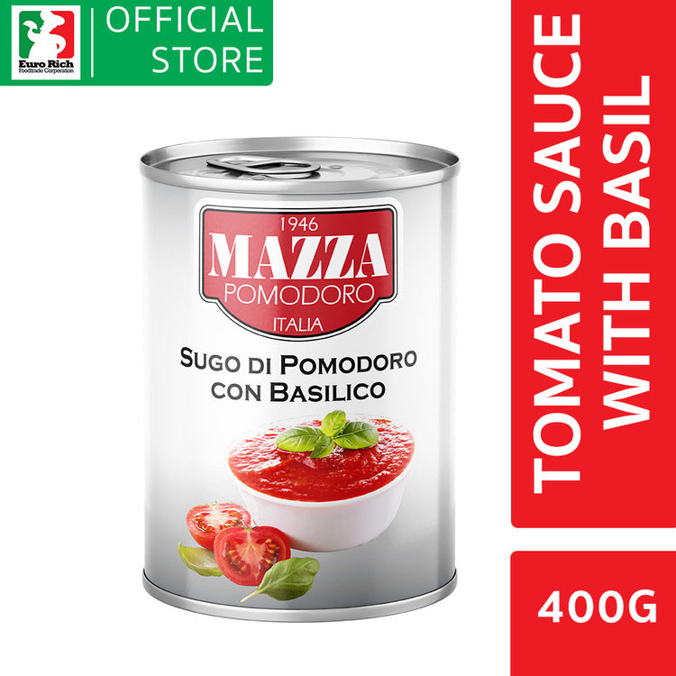Mazza Tomato Sauce With Basil 400g