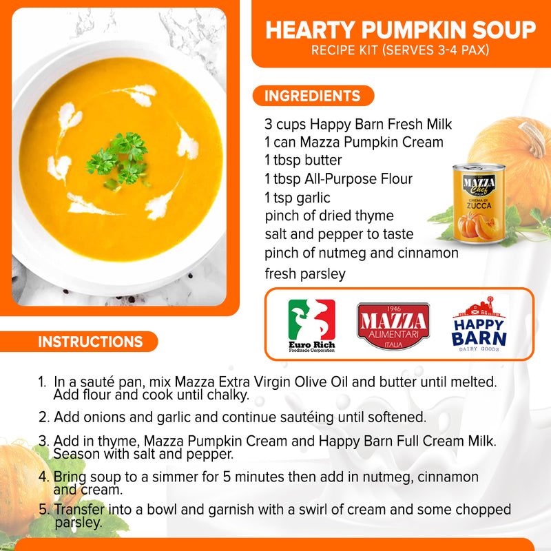 Hearty Pumpkin Soup Recipe Kit