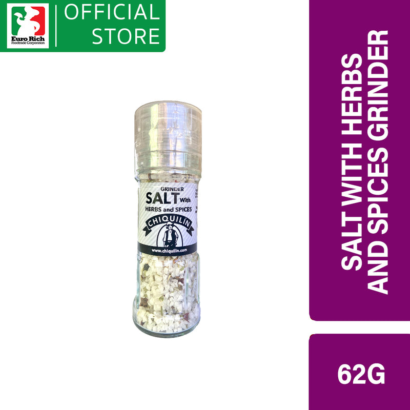 Chiquilin Salt with Herbs and Spices Grinder 62g