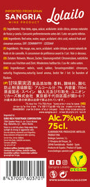 Lolailo Red Sangria 750ml
